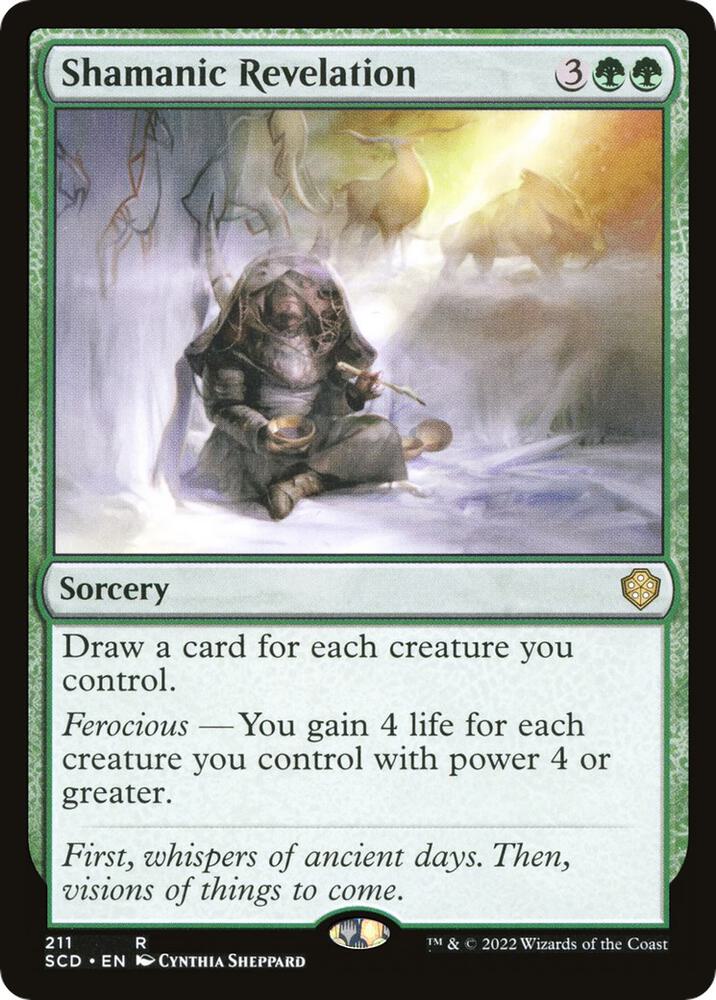 Shamanic Revelation [Starter Commander Decks] 211