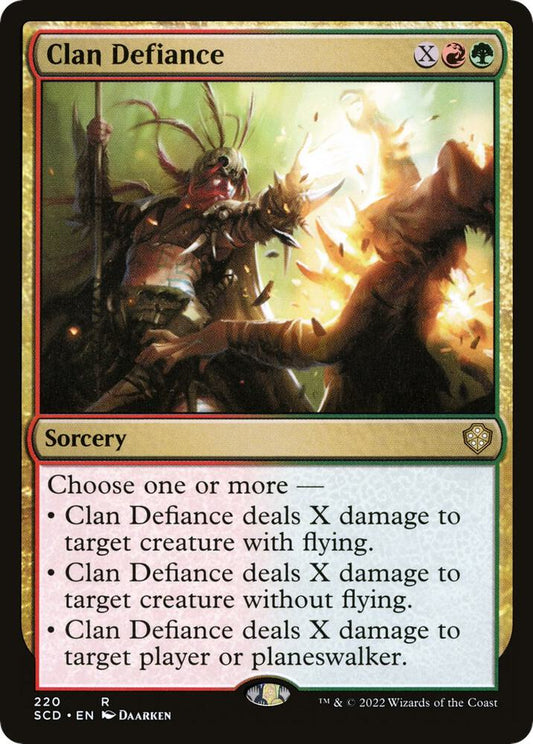 Clan Defiance [Starter Commander Decks] 220