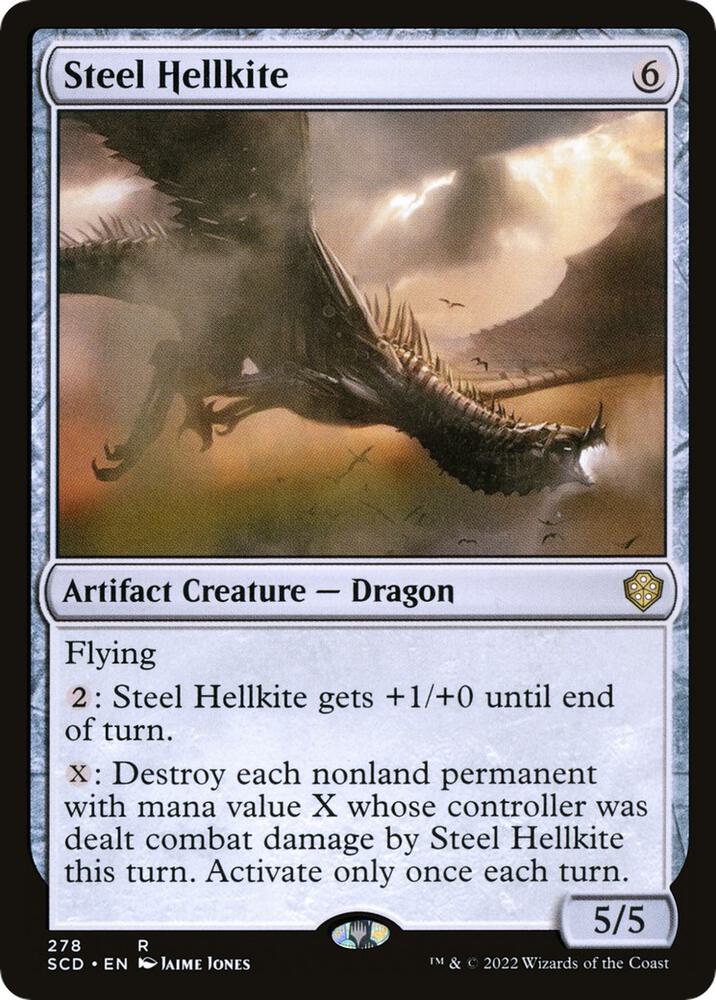 Steel Hellkite [Starter Commander Decks] 278