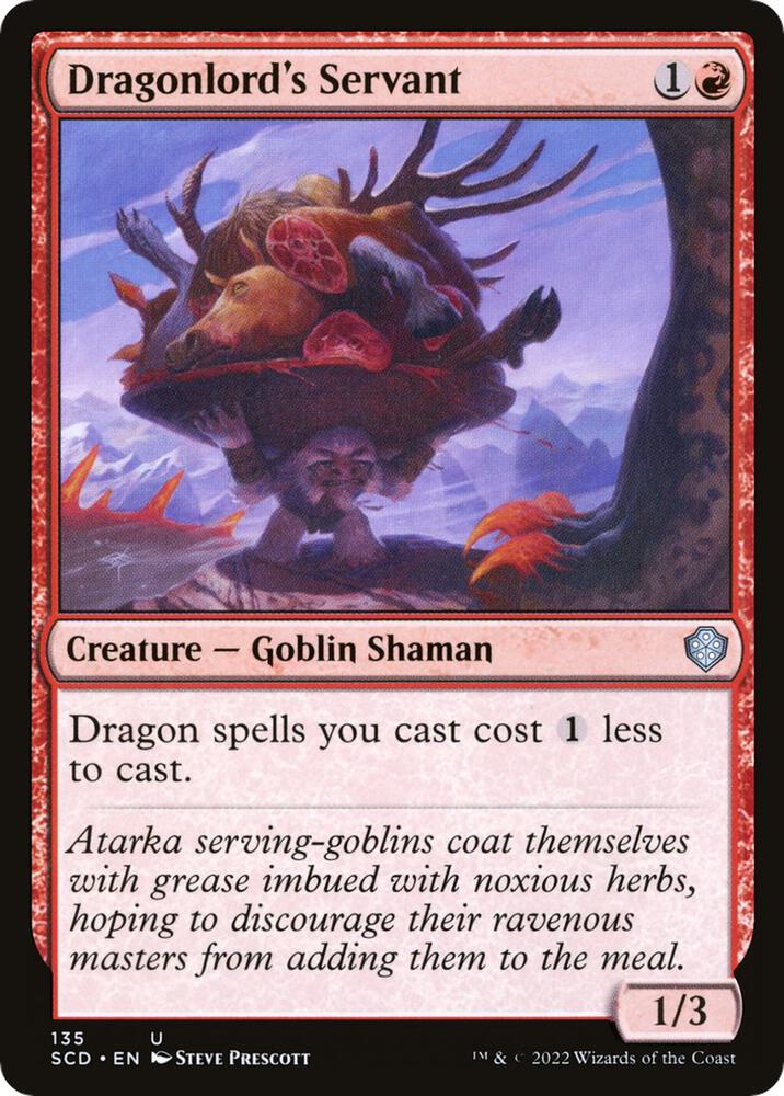 Dragonlord's Servant [Starter Commander Decks] 135