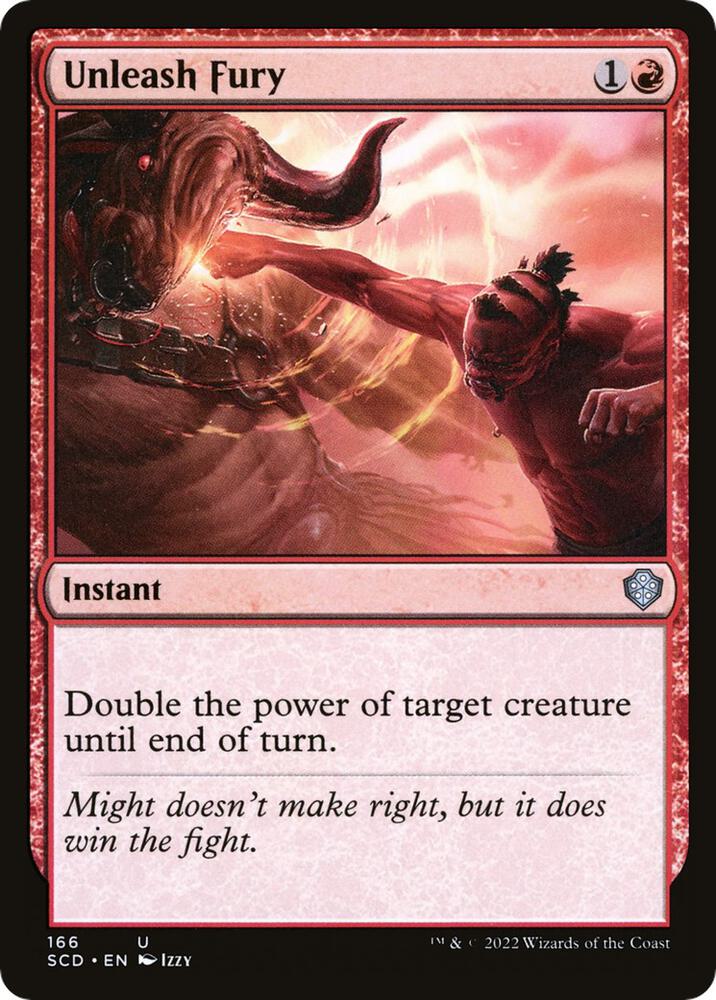 Unleash Fury [Starter Commander Decks] 166