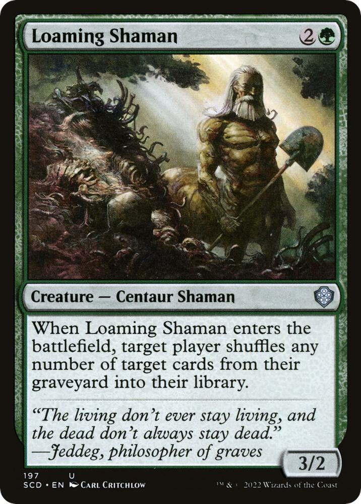 Loaming Shaman [Starter Commander Decks] 197
