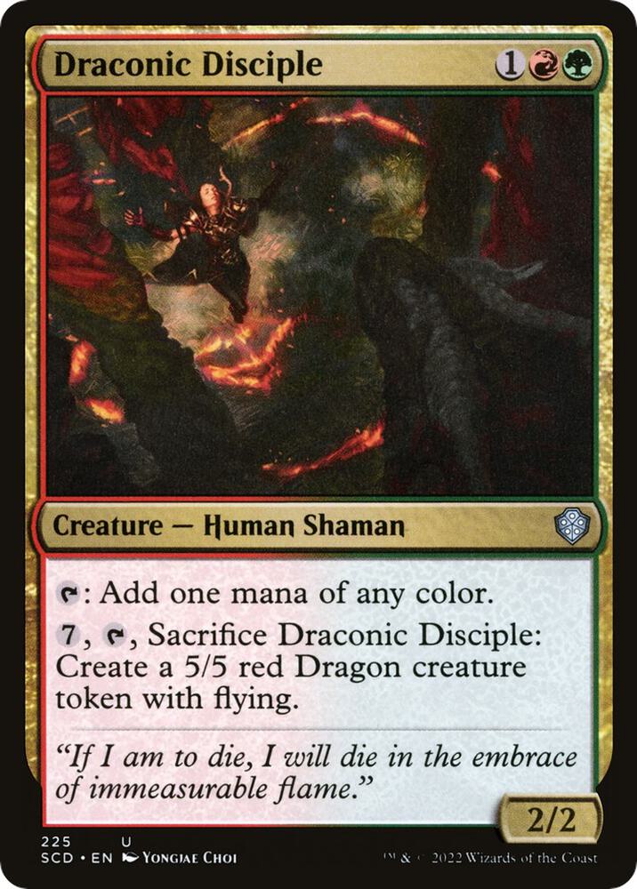Draconic Disciple [Starter Commander Decks] 225