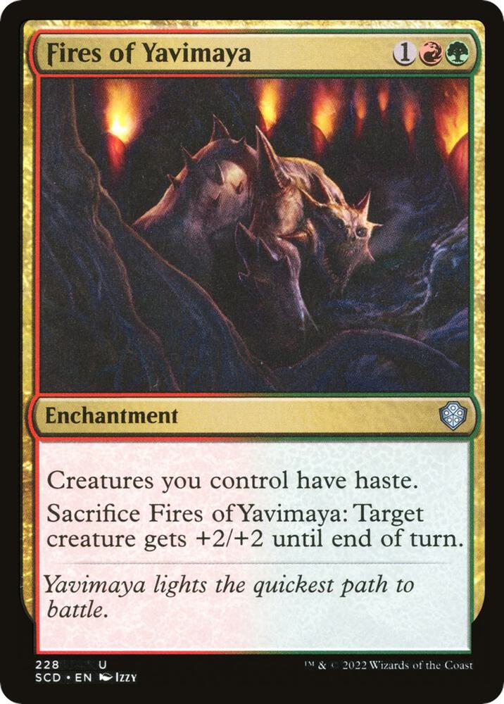 Fires of Yavimaya [Starter Commander Decks] 228
