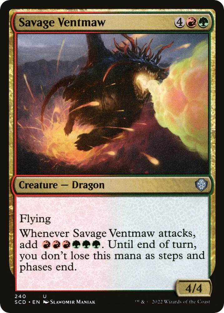Savage Ventmaw [Starter Commander Decks] 240