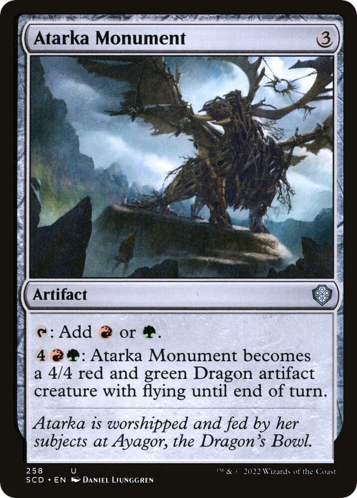 Atarka Monument [Starter Commander Decks] 258