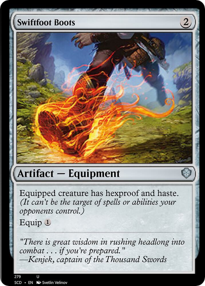 Swiftfoot Boots [Starter Commander Decks] 279