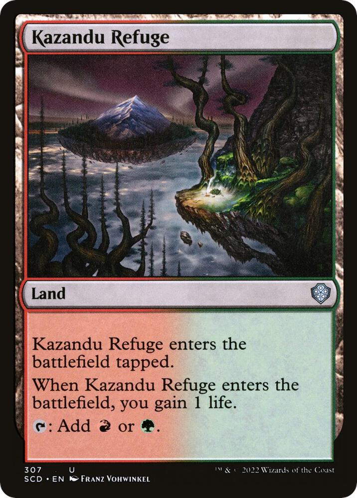 Kazandu Refuge [Starter Commander Decks] 307