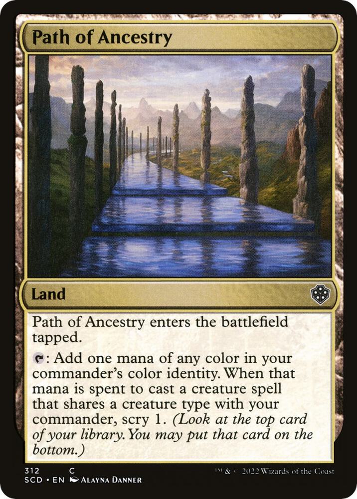 Path of Ancestry [Starter Commander Decks] 312