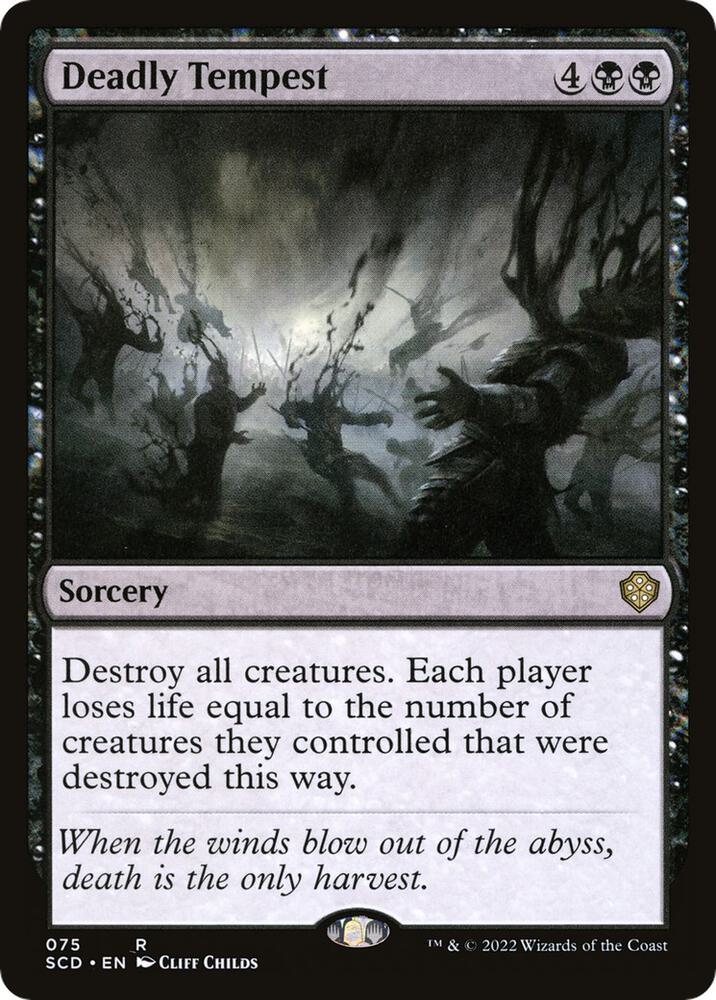 Deadly Tempest [Starter Commander Decks] 75
