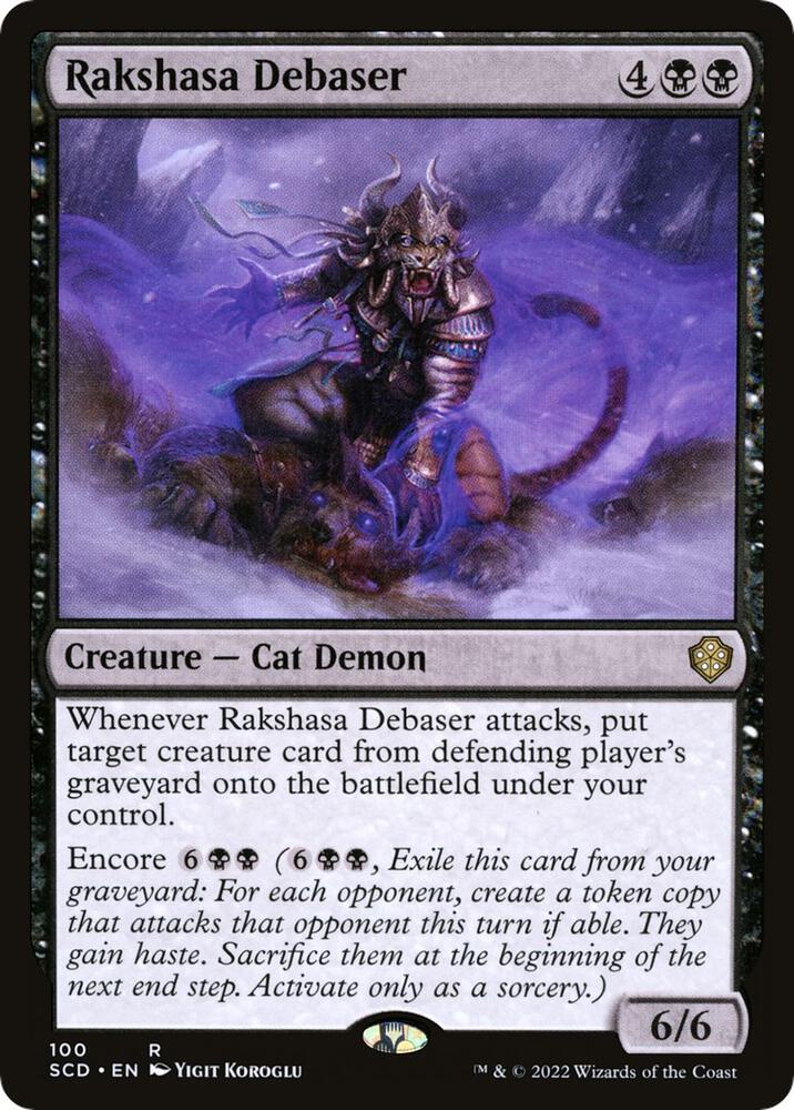 Rakshasa Debaser [Starter Commander Decks] 100