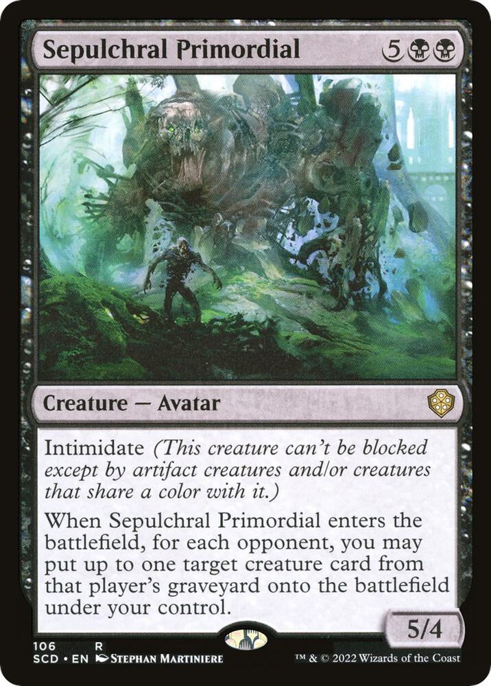 Sepulchral Primordial [Starter Commander Decks] 106