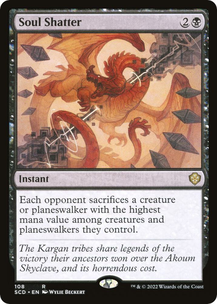 Soul Shatter [Starter Commander Decks] 108
