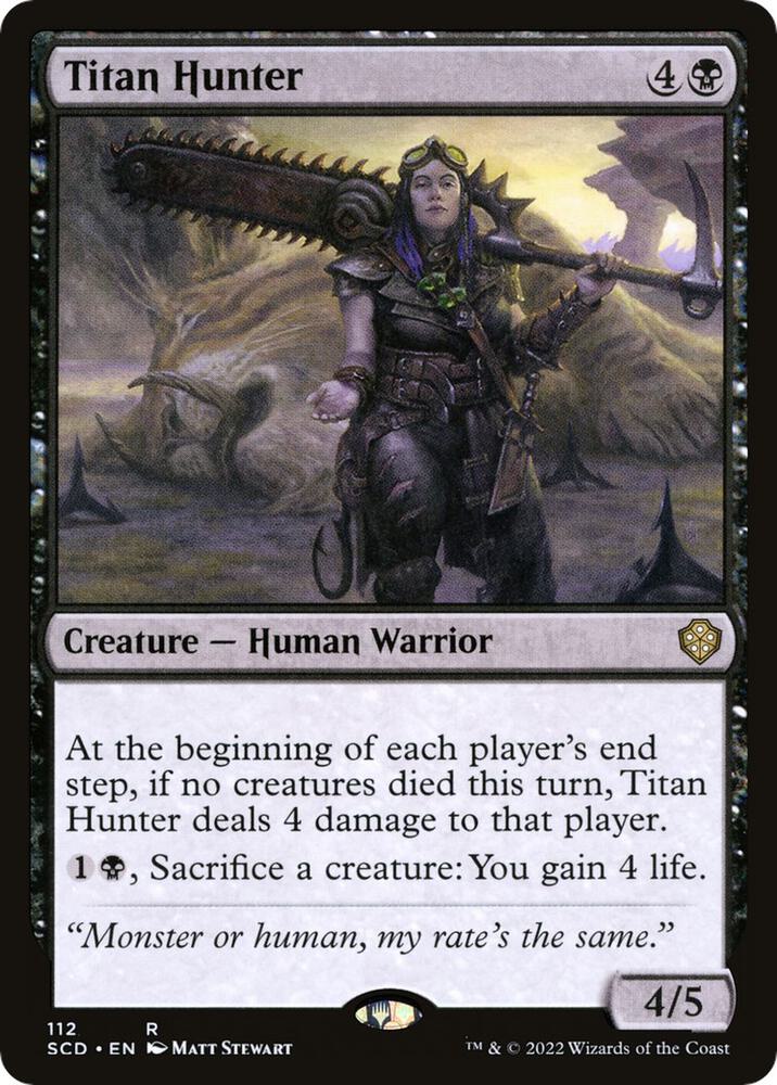 Titan Hunter [Starter Commander Decks] 112