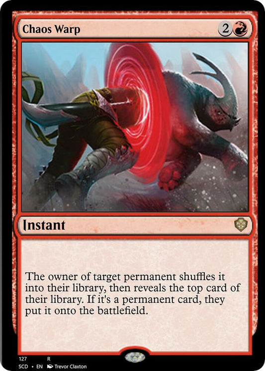 Chaos Warp [Starter Commander Decks] 127