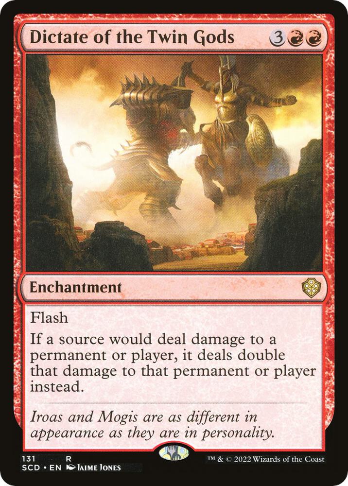 Dictate of the Twin Gods [Starter Commander Decks] 131