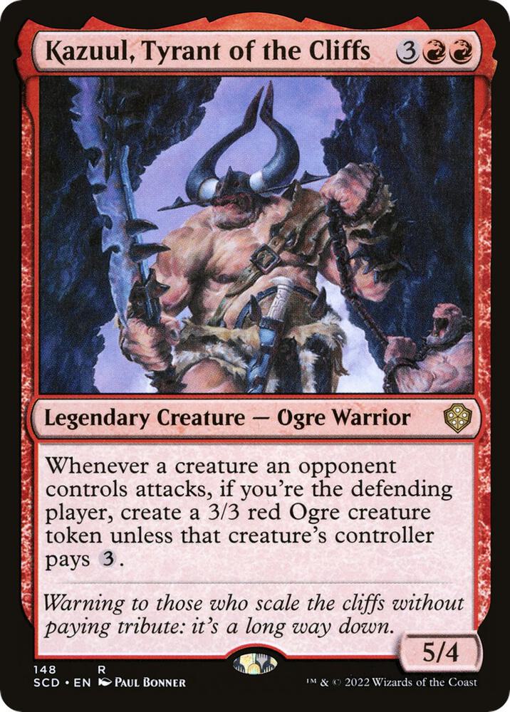 Kazuul, Tyrant of the Cliffs [Starter Commander Decks] 148