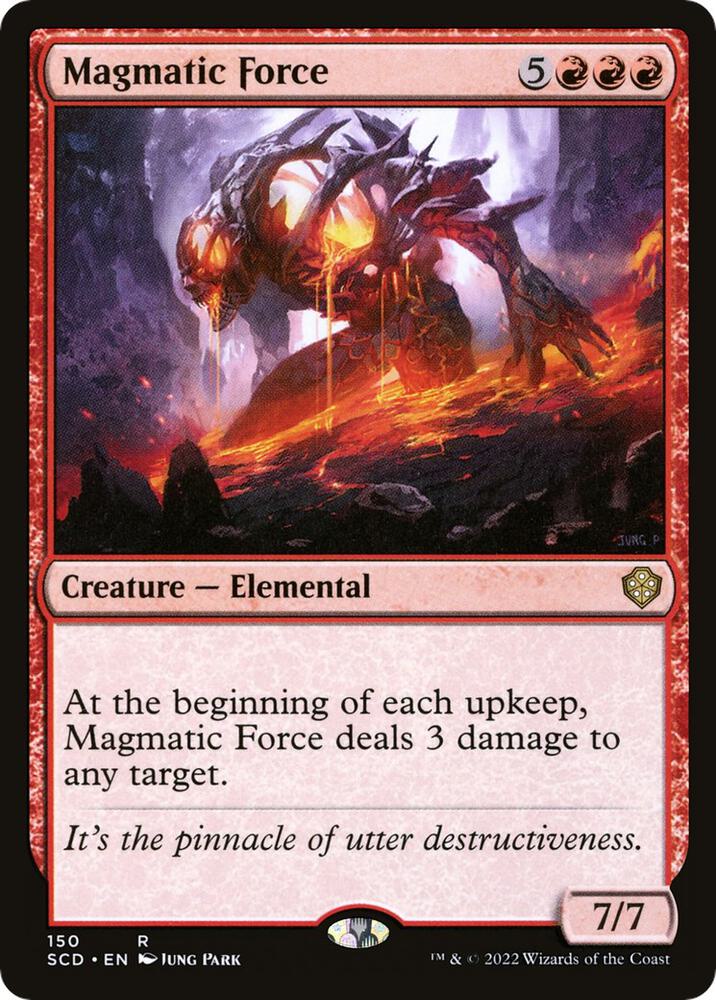 Magmatic Force [Starter Commander Decks] 150
