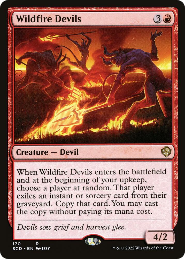 Wildfire Devils [Starter Commander Decks] 170