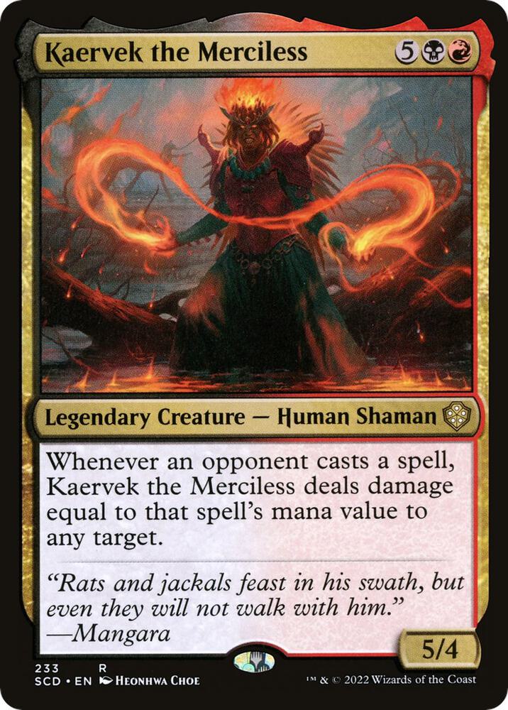 Kaervek the Merciless [Starter Commander Decks] 233