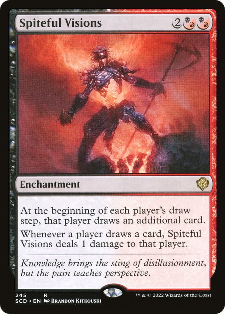 Spiteful Visions [Starter Commander Decks] 245