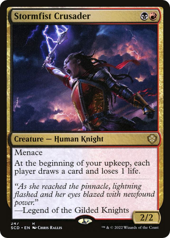 Stormfist Crusader [Starter Commander Decks] 247