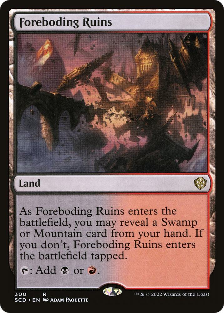 Foreboding Ruins [Starter Commander Decks] 300