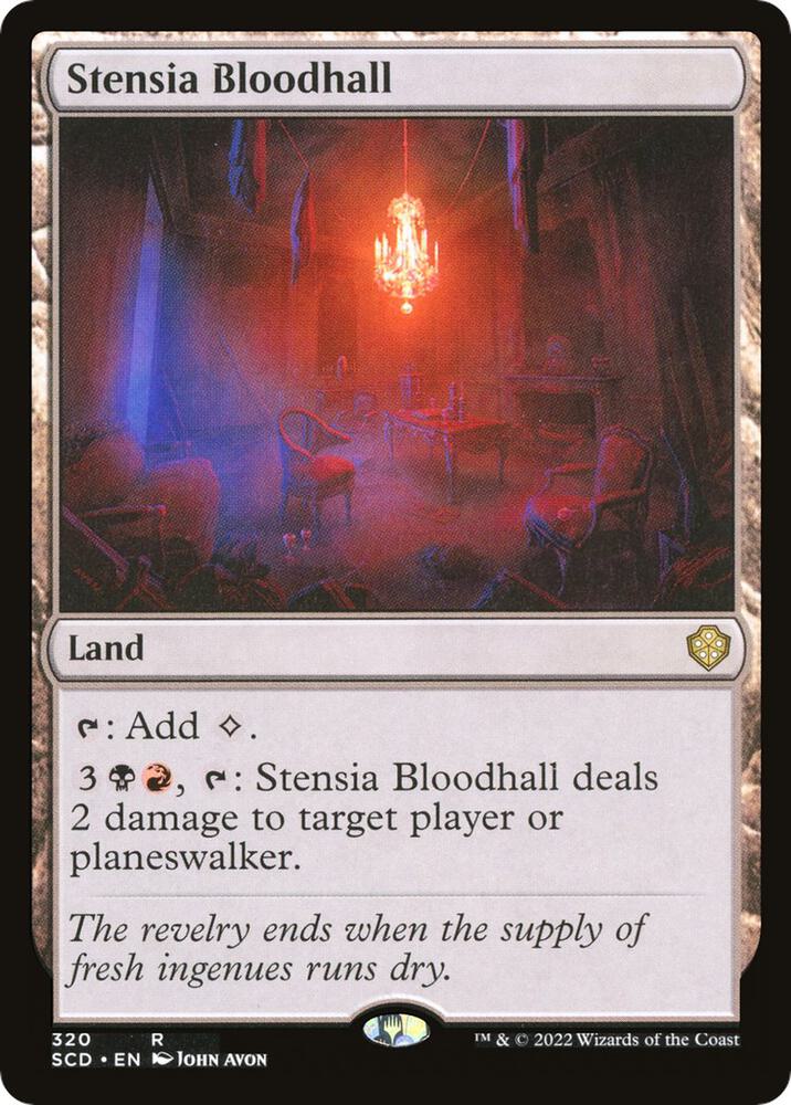 Stensia Bloodhall [Starter Commander Decks] 320