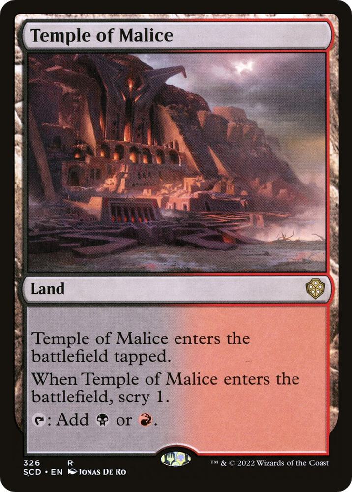 Temple of Malice [Starter Commander Decks] 326