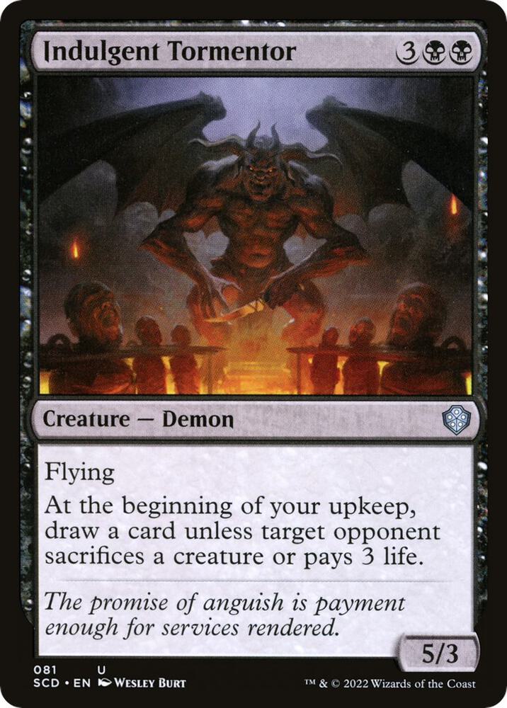 Indulgent Tormentor [Starter Commander Decks] 81