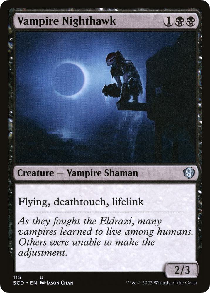 Vampire Nighthawk [Starter Commander Decks] 115