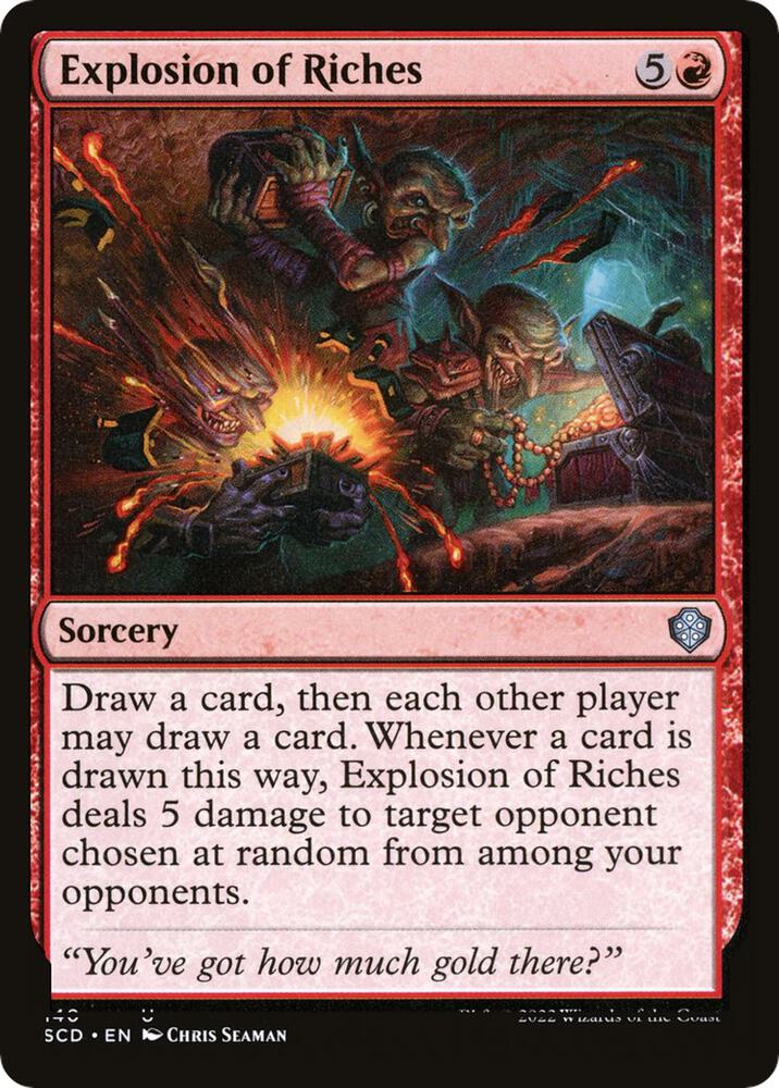 Explosion of Riches [Starter Commander Decks] 140