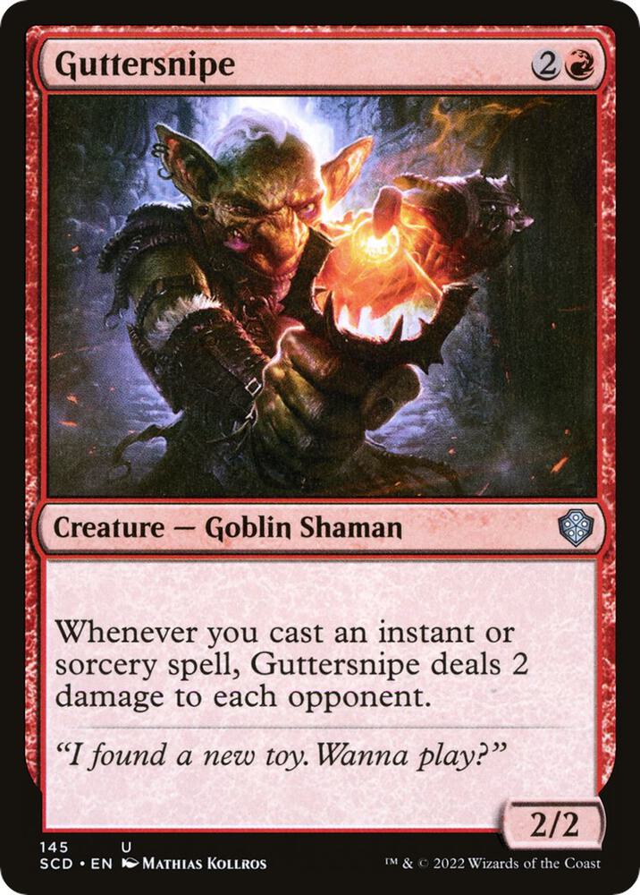 Guttersnipe [Starter Commander Decks] 145