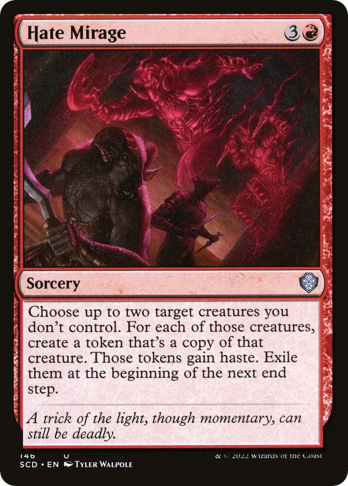 Hate Mirage [Starter Commander Decks] 146