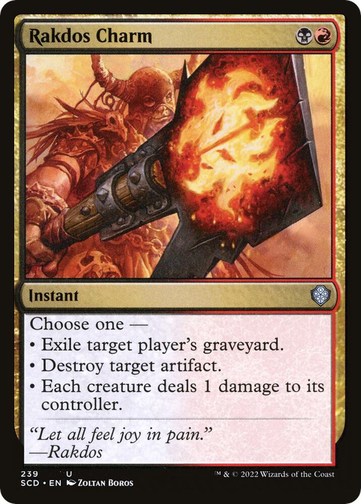 Rakdos Charm [Starter Commander Decks] 239