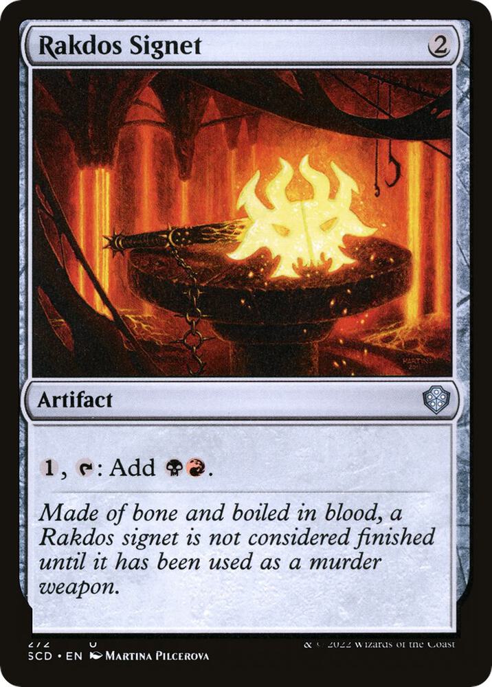 Rakdos Signet [Starter Commander Decks] 272