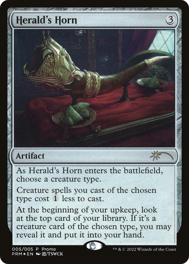 Herald's Horn (Year of the Tiger 2022) [Unique and Miscellaneous Promos] 5