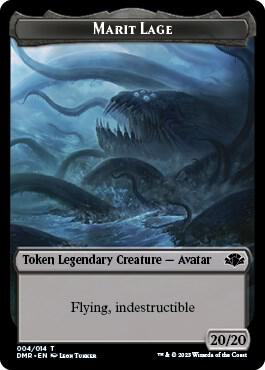 Marit Lage Token [Dominaria Remastered] 4