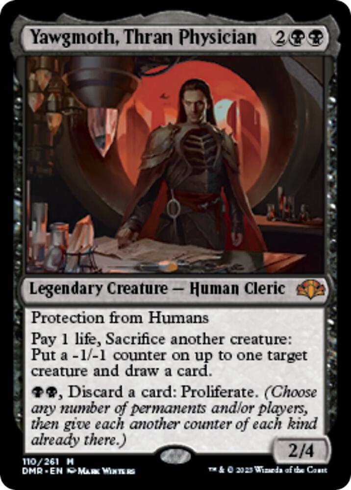 Yawgmoth, Thran Physician [Dominaria Remastered] 110