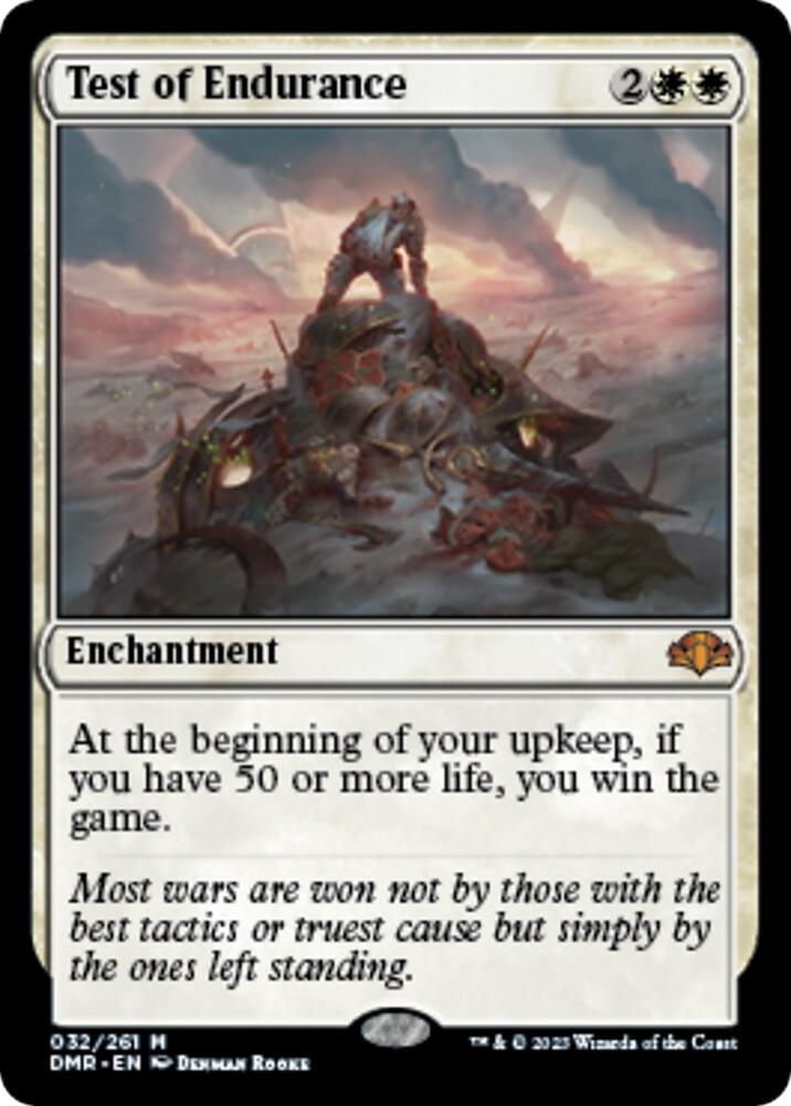 Test of Endurance [Dominaria Remastered] 32