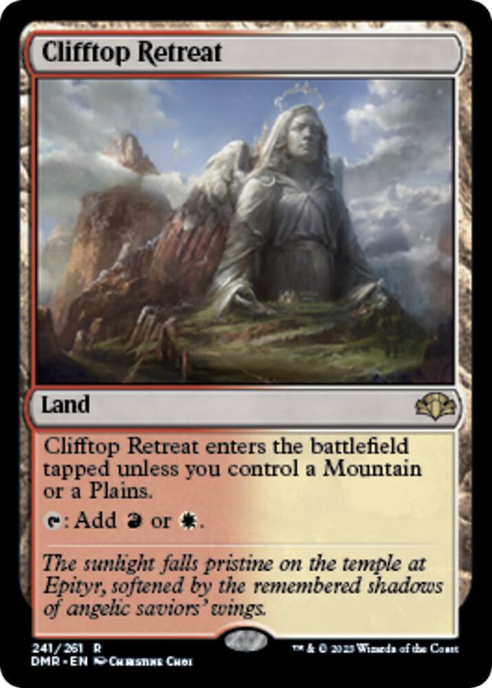 Clifftop Retreat [Dominaria Remastered] 241