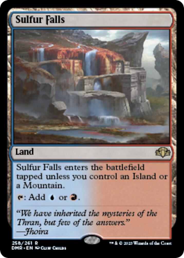 Sulfur Falls [Dominaria Remastered] 258