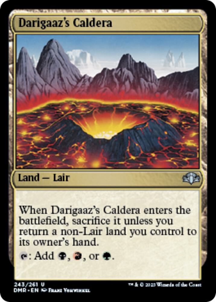 Darigaaz's Caldera [Dominaria Remastered] 243