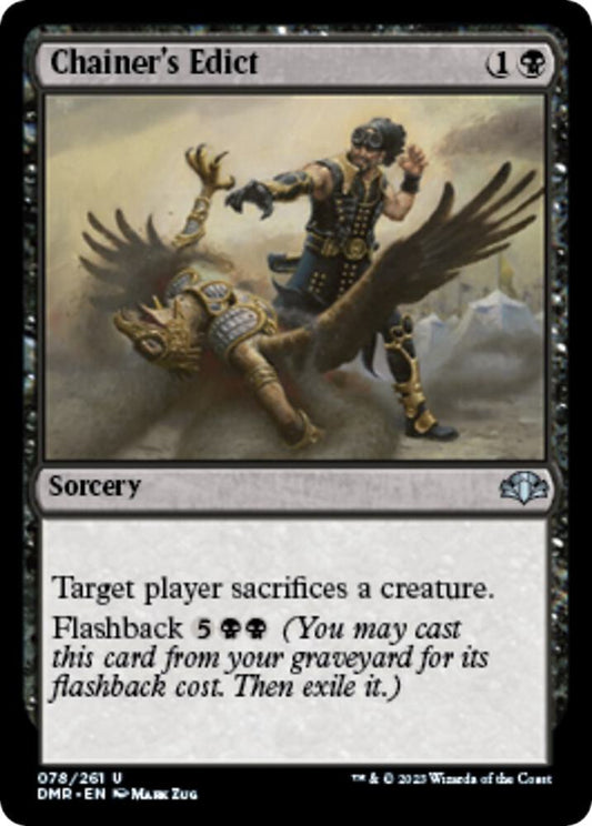 Chainer's Edict [Dominaria Remastered] 78