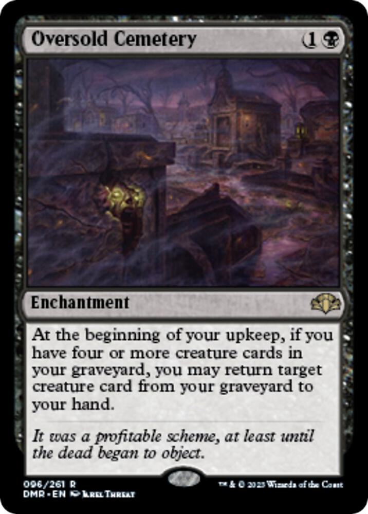 Oversold Cemetery [Dominaria Remastered] 96