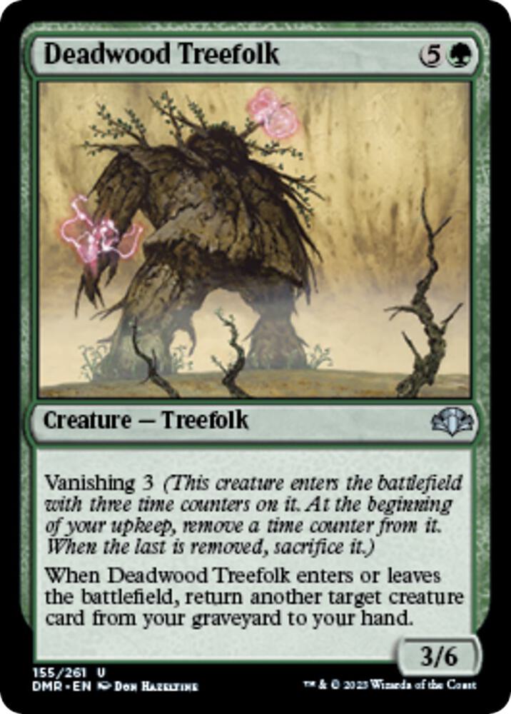 Deadwood Treefolk [Dominaria Remastered] 155
