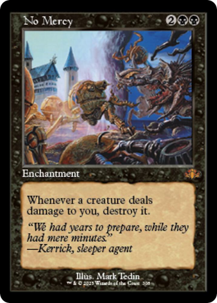 No Mercy (Retro Frame) [Dominaria Remastered] 308