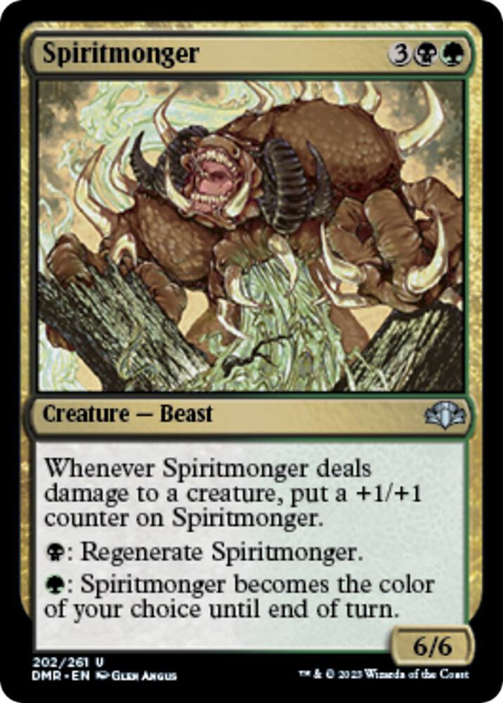 Spiritmonger [Dominaria Remastered] 202