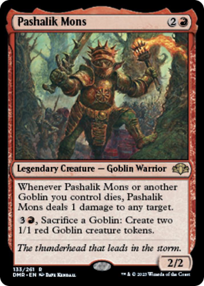 Pashalik Mons [Dominaria Remastered] 133
