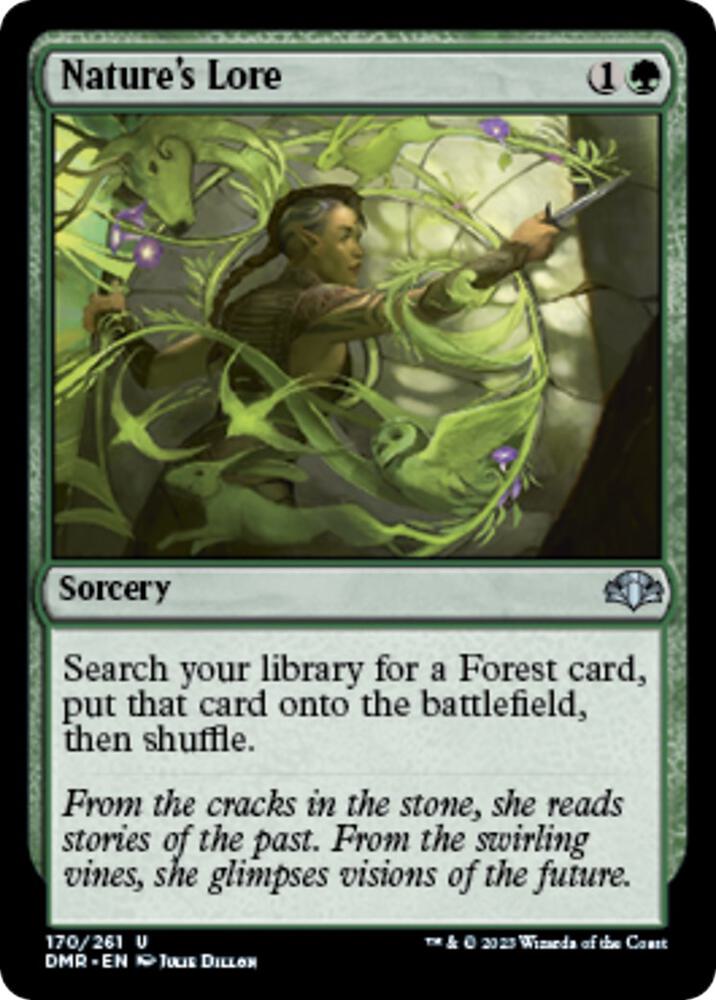 Nature's Lore [Dominaria Remastered] 170